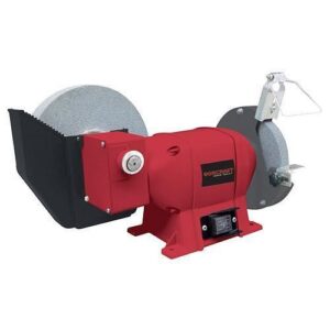 Polizor de banc pentru slefuire uscata si umeda 250 W, Worcraft - imagine 1