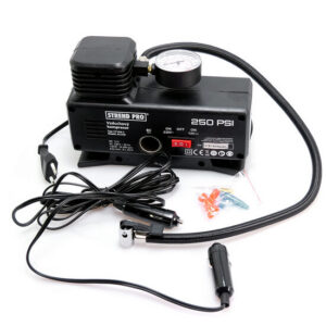 Compresor aer auto 230V / 12V 250PSI cu manometru, Strend Pro - imagine 1