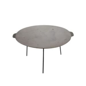 Disc pentru gratar, fonta, cu picioare, 60x32 cm, Perfect Home - imagine 1