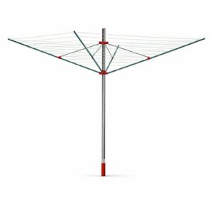 Uscator rufe de exterior, rotativ, 4 brate, capacitate uscare 40 m, rezistent la UV si intemperii - imagine 1