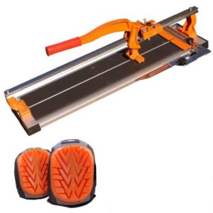 Masina de taiat gresie si faianta, aparat profesional, dispozitiv cu rulmenti, 60 cm, cu genunchiere, Richmann Exclusive
