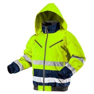 Geacă de lucru reflectorizantă impermeabilă cu izolație, mărimea L/52, NEO - imagine 1