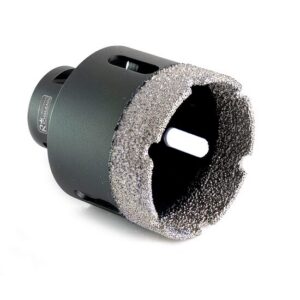Carota diamantata, vacuum brazed, M14, 68 mm, Richmann Exclusive - imagine 1
