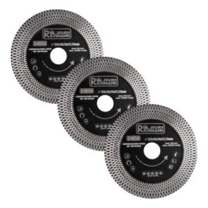 Set 3 discuri diamantate subtiri pentru placi ceramice, 125 mm, Richmann Exclusive - imagine 1