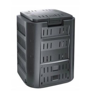 Compostor de gradina, 320 L, negru, rezistent la inghet, Compogreen - imagine 1