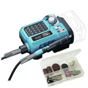 Mini polizor multifuncțional 18V cu 40 accesorii, tijă 3.2 mm, Dedra - imagine 1