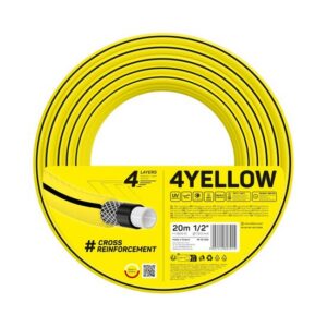 Furtun gradina, Cellfast Yellow, 4 straturi, 1/2", 20 m - imagine 1