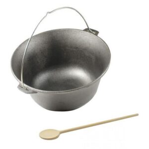 Ceaun, tuci, fonta, 10.8 L, cu lingura de lemn, Perfect Home - imagine 1