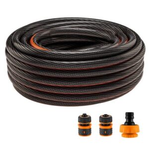 Furtun de gradina antirasucire cu accesorii, 1/2", 30 m, NEO - imagine 1