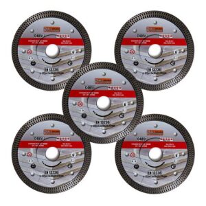 Set 5 discuri diamantate turbo subțiri 125 mm Richmann Exclusive - imagine 1