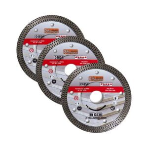 Set 3 discuri diamantate turbo subțiri plăci ceramice 115 mm Richmann Exclusive - imagine 1
