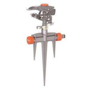 Aspersor pulsatoriu, profil metalic, cu tarus, 530 mp, Richmann Exclusive - imagine 1
