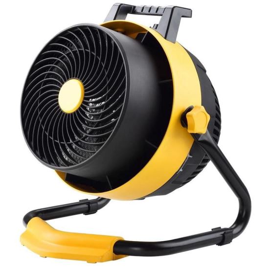 Aerotermă electrică cu mâner 3000 W, 510 m³/h, galbenă, Strend Pro