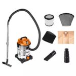 Aspirator industrial umed-uscat cu rezervor din inox 30 L, 1400 W, NEO