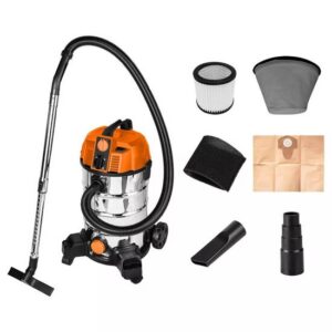 Aspirator industrial umed-uscat cu rezervor inox 35 L, 1600 W, NEO
