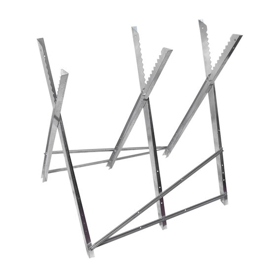 Capră pliabilă pentru tăiat lemne, 82x82x80 cm, Strend Pro