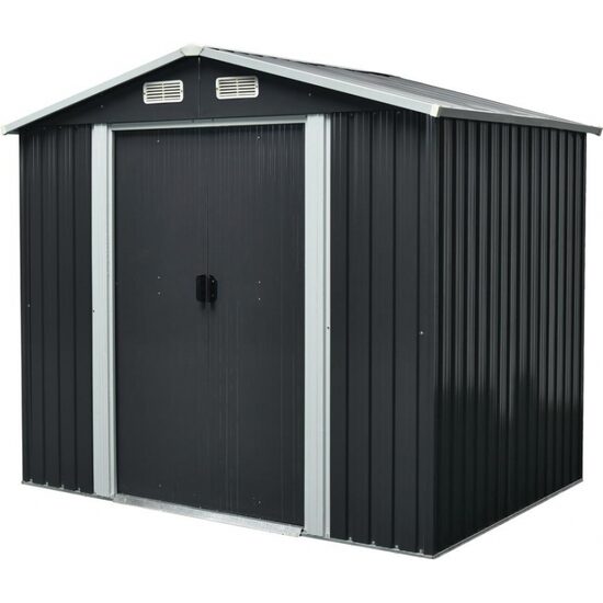 Căsuță de grădină metalică pentru unelte, 236x174x206 cm, Strend Pro