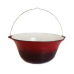 Ceaun din fontă emailat pentru foc deschis, 10.8 L, Perfect Home