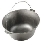 Ceaun din fontă pentru foc deschis și aragaz, 14.5 L, Weekend