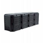 Compostor de grădină din plastic 1600 L cu 4 module, Prosperplast