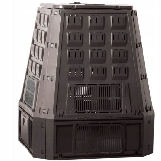 Compostor de grădină din plastic, 630 l, Prosperplast