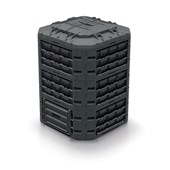 Compostor de grădină din plastic 950 L, 95 cm, Prosperplast