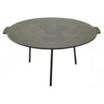 Disc din fontă pentru grătar cu picioare, 45 cm, Perfect Home