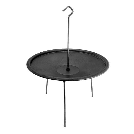 Disc pentru grătar din fontă tip grill, cu picioare, 50 cm, Weekend