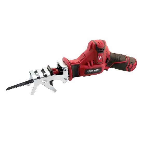 Fierăstrău tip sabie pe acumulator 12V, 2x2Ah, Worcraft