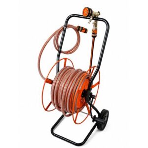 Furtun de grădină cu cărucior metalic 1/2″ 30+2 m Richmann Exclusive