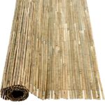 Gard paravan din bambus natural pentru gradina, 5×2 m, Strend Pro