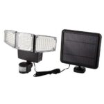 Lampă solară de perete cu senzor de mișcare LED 10W, 10×10 cm, NEO