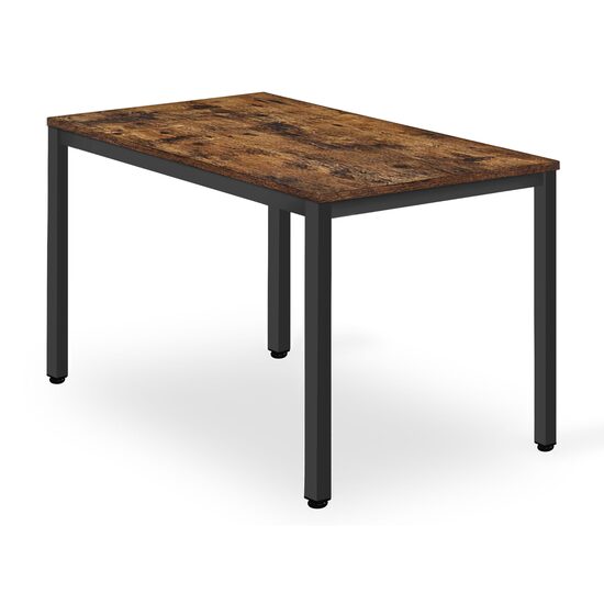 Masă pentru living și bucătărie din PAL și metal, 120×60 cm, Leobert