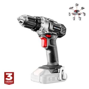 Mașină de găurit și înșurubat cu acumulator 18V, mandrină 0,8-10 mm, Graphite