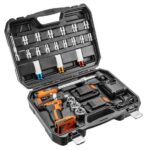 Mașină de înșurubat cu impact 18 V 200 Nm 1/2″ cu 2 acumulatori NEO