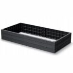 Pat înălțat pentru flori și legume, efect lemn, 149,2 cm, Prosperplast