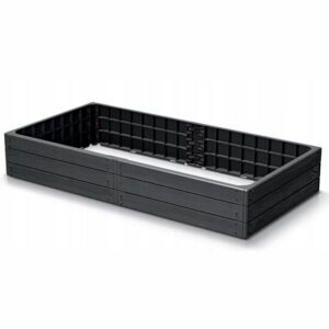Pat înălțat pentru flori și legume, efect lemn, 149,2 cm, Prosperplast