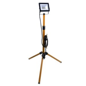 Proiector de lucru LED cu trepied 20W, 1600 lm, IP65, 80×138 cm, Strend Pro