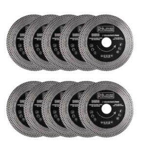 Set 10 discuri diamantate subțiri pentru ceramică și gresie 125 mm Richmann Exclusive