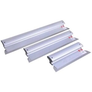 Set 3 gletiere aluminiu cu lamă inox, 40/60/80 cm, Olejnik
