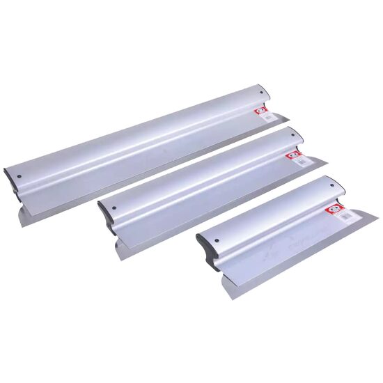 Set 3 gletiere aluminiu cu lamă inox, 40/60/80 cm, Olejnik