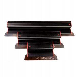 Set 3 gletiere din inox pentru pereți, 25-60 cm, Ergoplast Olejnik