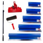 Set 5 gletiere profesionale din inox, 25-100 cm, Olejnik