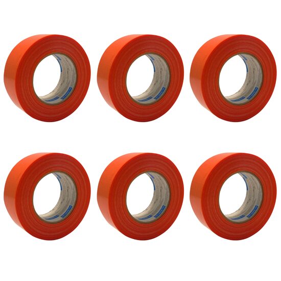 Set 6 benzi de mascare pentru tencuieli exterioare, portocalii, 48 mm x 50 m