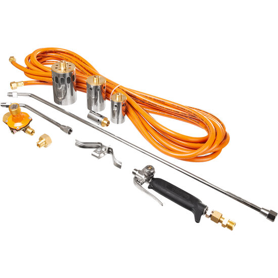 Set arzător de gaz cu furtun 10 m și 4 duze, Richmann Exclusive