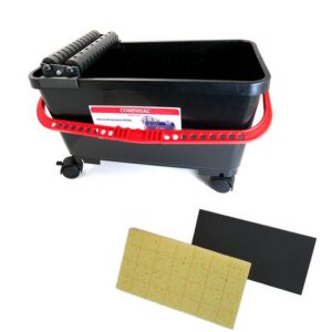 Set găleată cu 2 drișce pentru aplicare și spălare chit de rosturi, 20 L