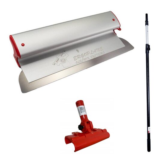 Set gletieră din aluminiu cu lamă inox 40 cm Olejnik