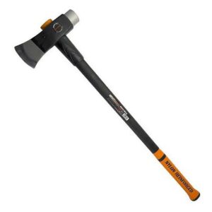 Topor pentru despicat, coadă fibră, cap aluminiu, 90 cm, Strend Pro