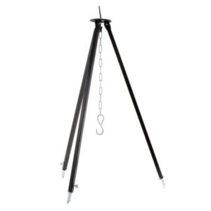 Trepied metalic extensibil pentru ceaun, înălțime reglabilă 70-120 cm, Perfect Home