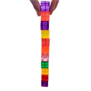 Blocuri magnetice de construcție Cubixx, set STEM de 85 de piese, Clicstoys